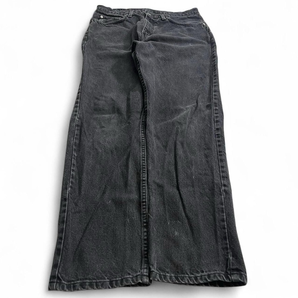 Relaxed Fit Polo Ralph Lauren Faded Black Jeans Size 34 Y2K 2000s Skate Goth